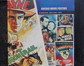 Heritage Vintage Hollywood Movie Poster Auction Catalogue #807 2003 Color