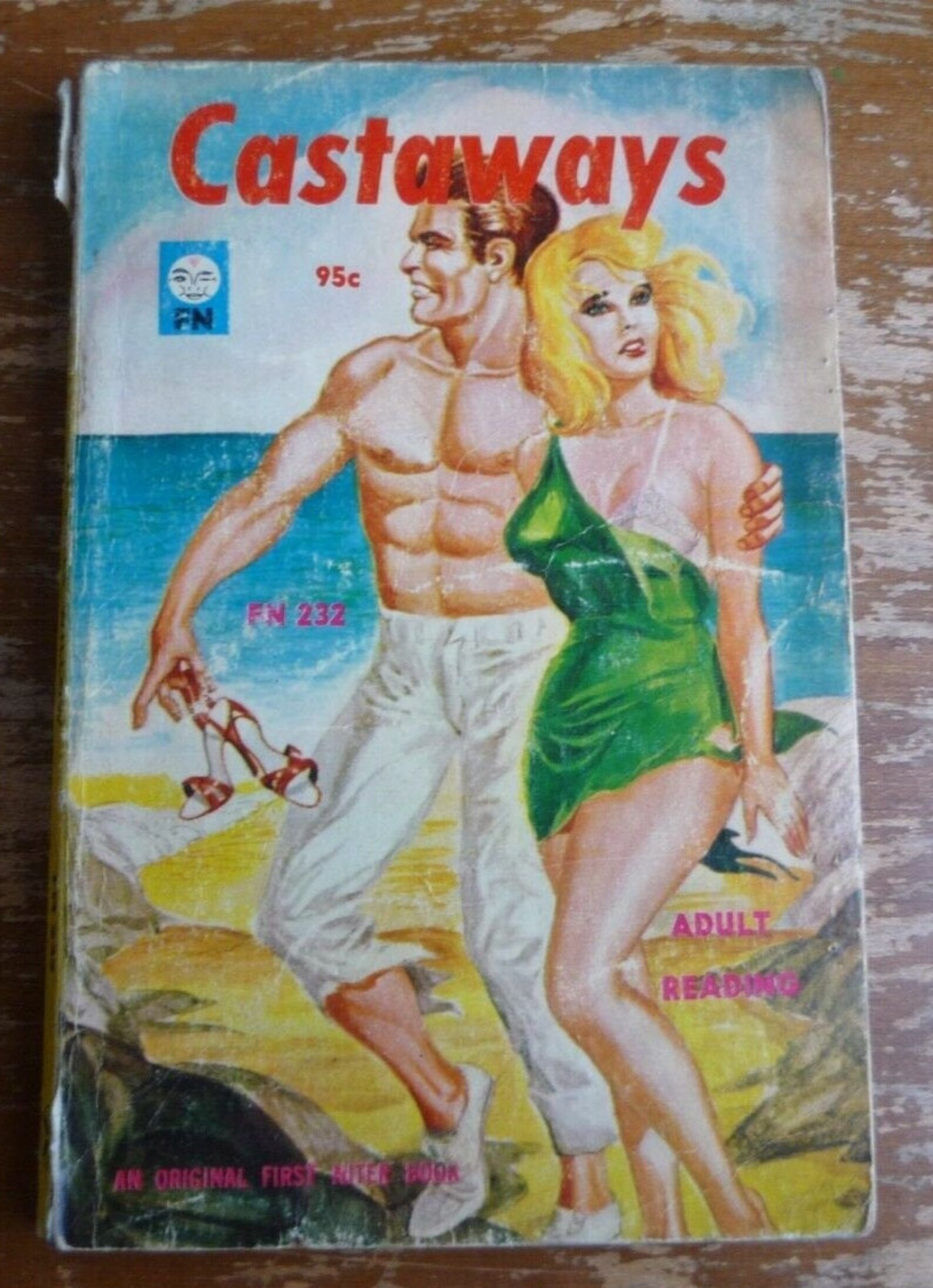 Vintage 1966 Bedtime Book CASTAWAYS Peter Willow 1960s Pulp | Etsy