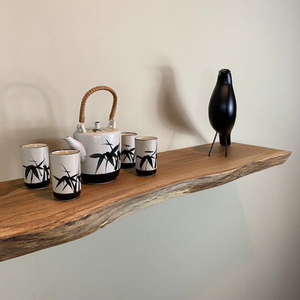 Étagère flottante Live Edge Chunky