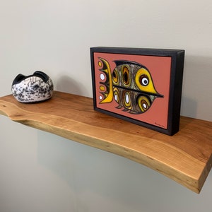 Live Edge Shelf, Live Edge Floating Shelf Custom Orders image 7