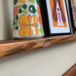 Live Edge Shelf, Live Edge Floating Shelf Custom Orders image 4