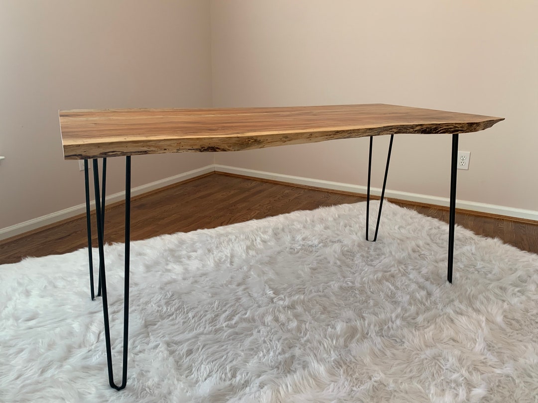Live Edge Desk Etsy