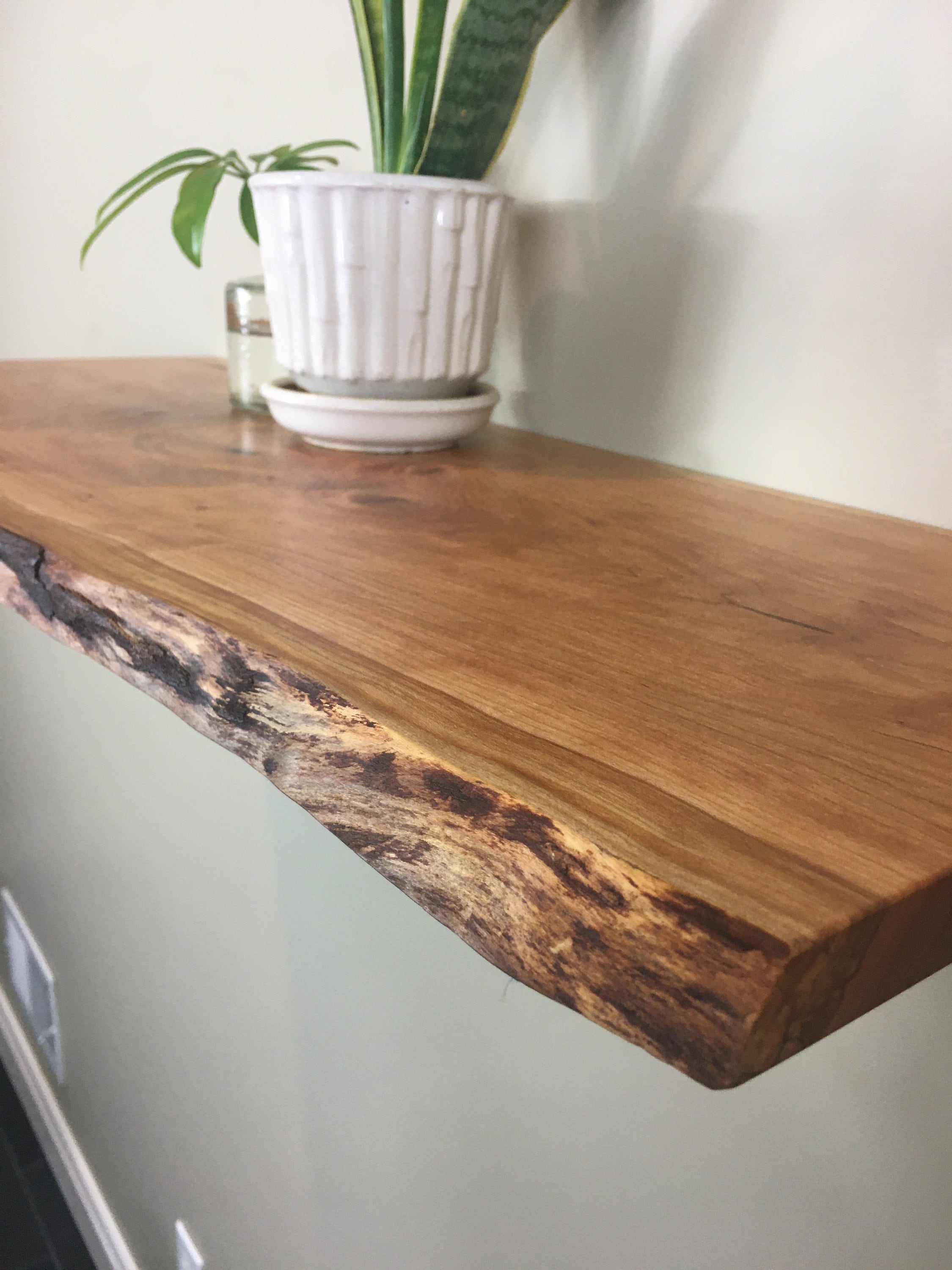 Live Edge Shelf, Live Edge Floating Shelf - Custom Orders