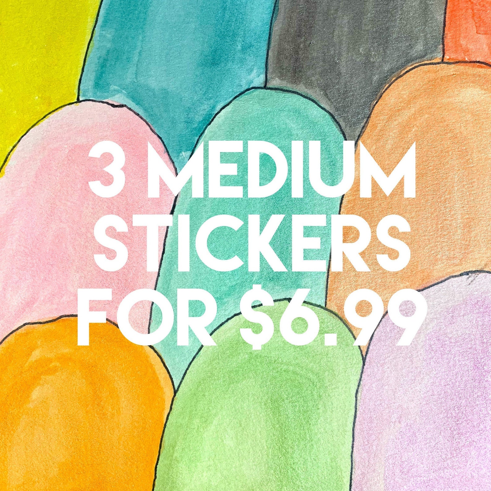Medium Sticker Bundle - Etsy
