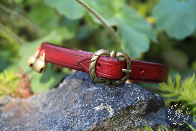 leather Sleigh bell strap feet decoration