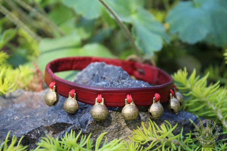 leather Sleigh bell strap feet decoration