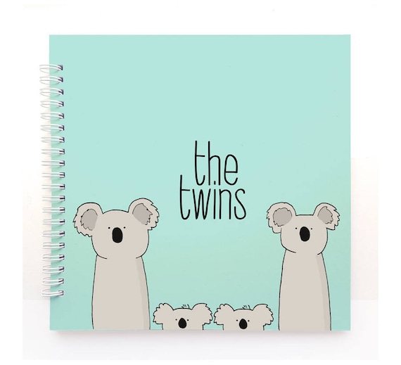 twin baby book