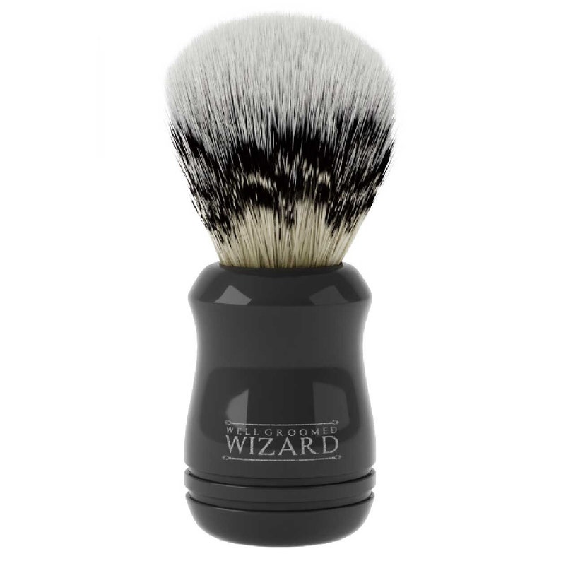 Shaving Brush Synthetic Badger Hair With Case by Well Groomed Etsy UK