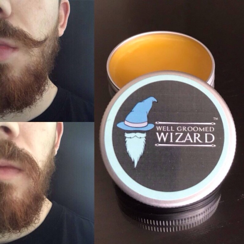 Beard and Moustache Wax Strong Hold Beeswax & Lemon 15ml Etsy UK