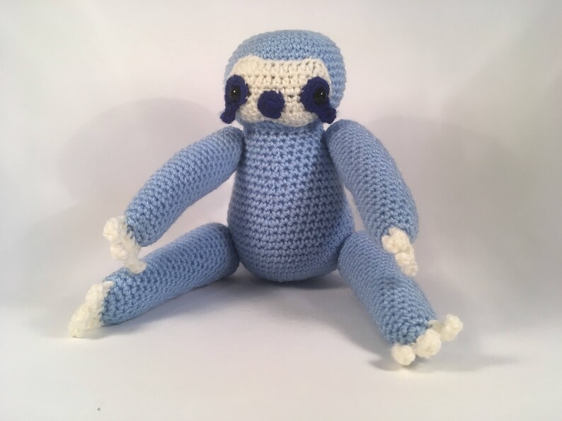 blue sloth plush