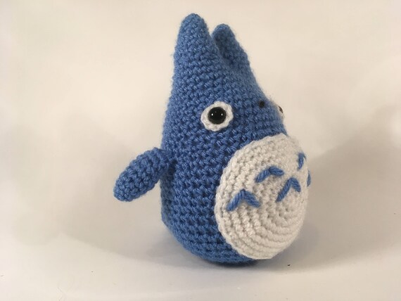 blue totoro plush