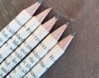 Harry Potter Old Book Page Pencils