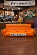 Friends-Inspired Couch Display for Mini Figures | TV Show Inspired Sofa | 3D Printed Collectible Display | Mini Figure Couch product logo