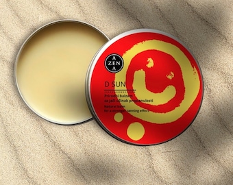 Natural balm for a stronger tanning effect - D SUN