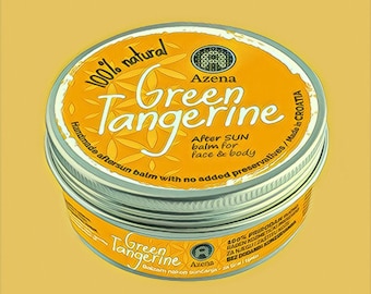 Herbal after sun body balm - Green Tangerine