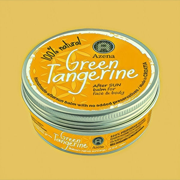 Herbal after sun body balm - Green Tangerine