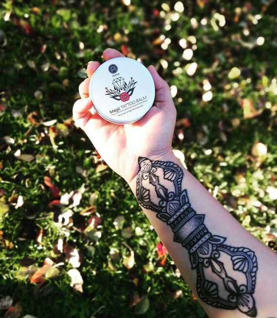 Magic Tattoo Balm 100 Natural Tattoo Aftercare Balm Etsy