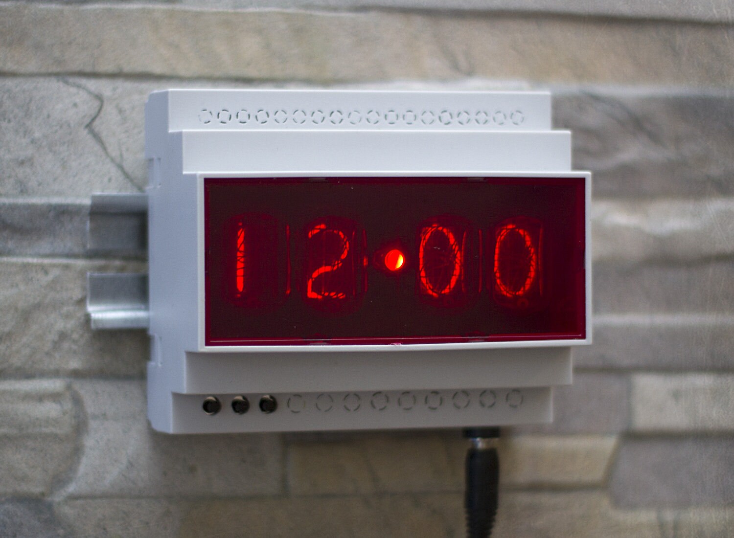 nixie clock mini din