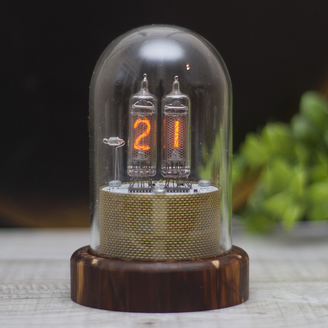 Nixie Lamp Thermometer With Wifi. Room and City Temperature. Etsy