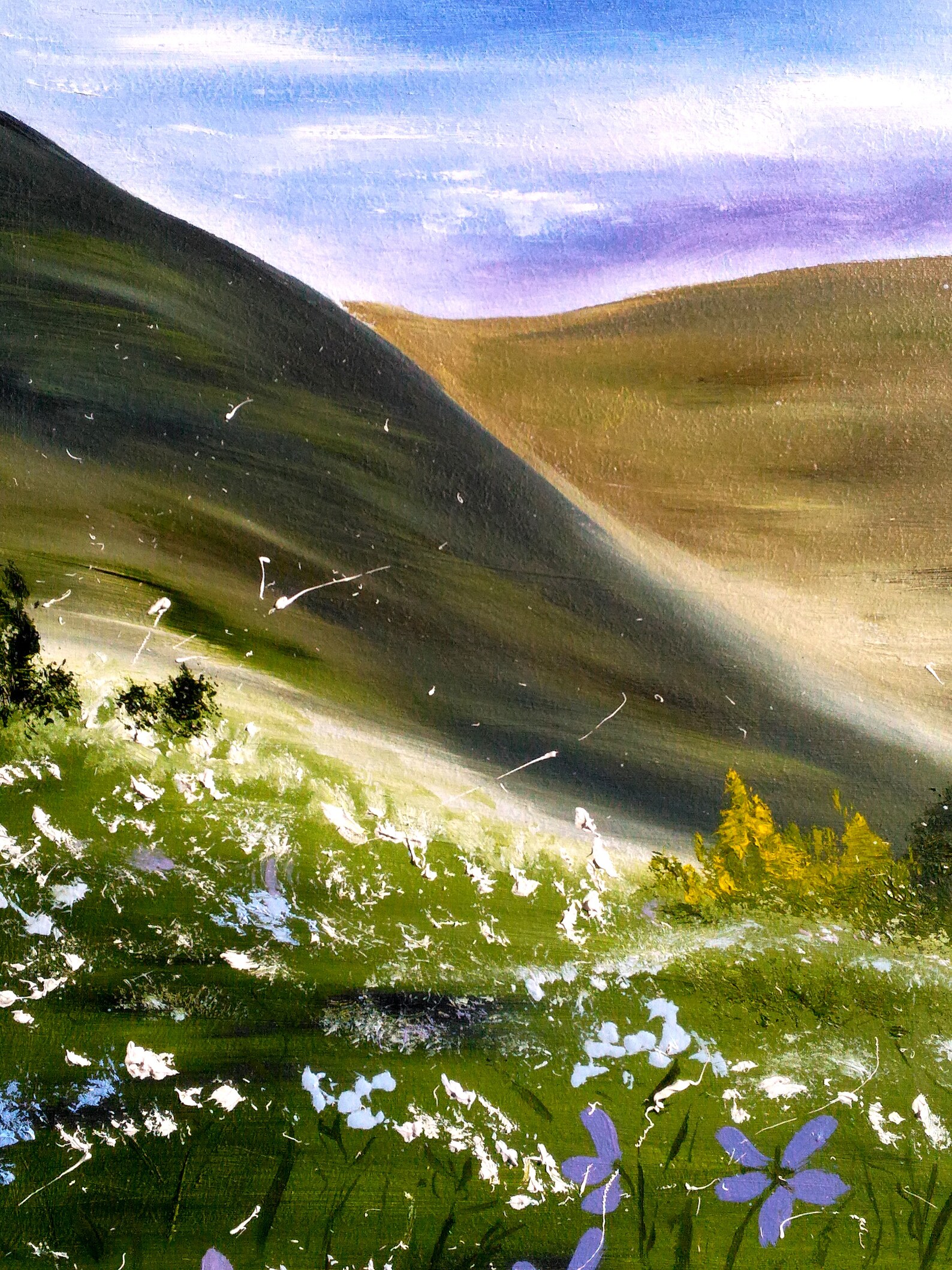 Appalachian Painting Mountain Original Art Landscape Oil Etsy