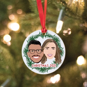Custom Family Ornament, Personalized Family Ornament