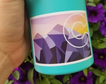 Purple Colorado Sticker
