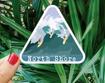 North Shore Hawaii Sticker