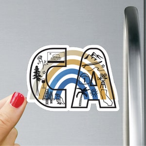 CA, California Magnet