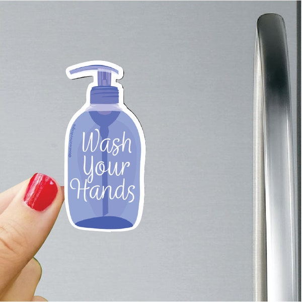 Wash Your Hands Magnet