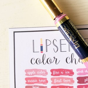 Lipsense, Lipsense Color Chart, Senegence, Lipsense Colors, Lipsense ...
