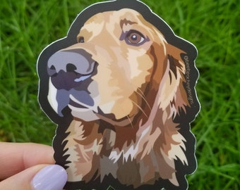 Golden Retriever Sticker