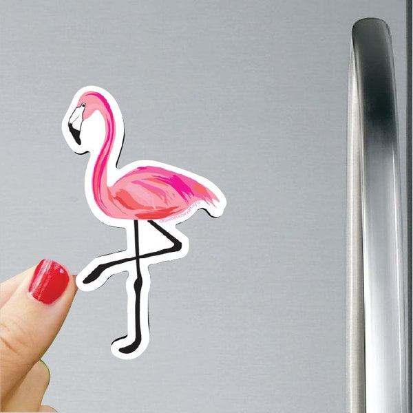 Pink Flamingo Magnet