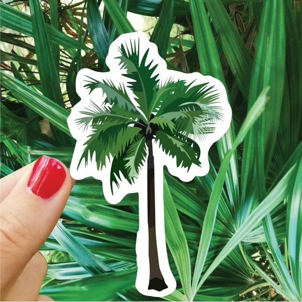 Palm Tree Stickers Etsy