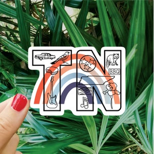 TN, Tennessee-sticker