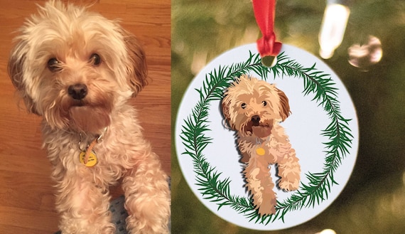 etsy dog ornament