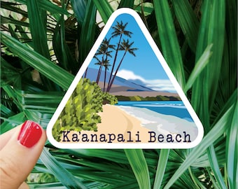 Ka'anapali strand klistermärke