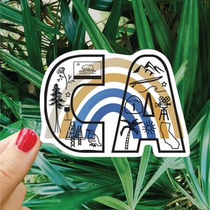 Californie, Californie Sticker