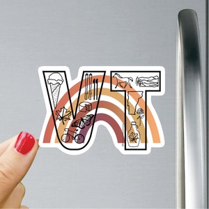 VT, Vermont Magnet