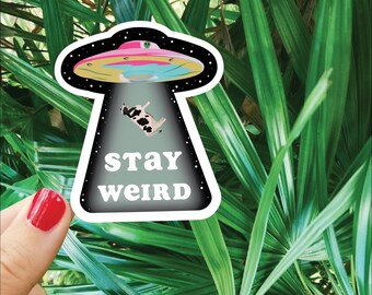 Reste bizarre Sticker
