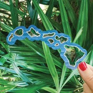 Hawaiianische Inselkette Sticker