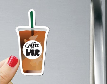 Iced Coffee Magnet