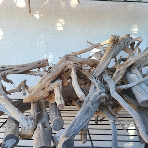 Aquarium Driftwood Decoration for Terrarium Tropical Fish Shrimp Betta Habitat Freshwater Live Plants Moss.