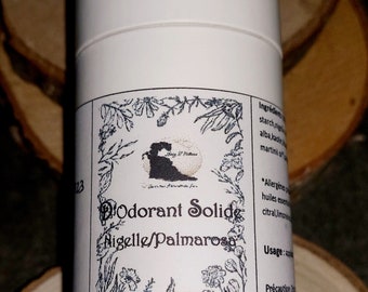 Deodorant solide palmarosa