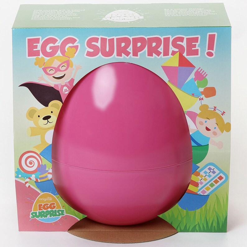 The Original Egg Surprise Giant Plastic Egg 14'' High Etsy