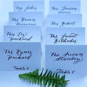 Brauch ich Kalligraphie ich lege ich Hochzeit ich Dusche ich Party ich Event Karten