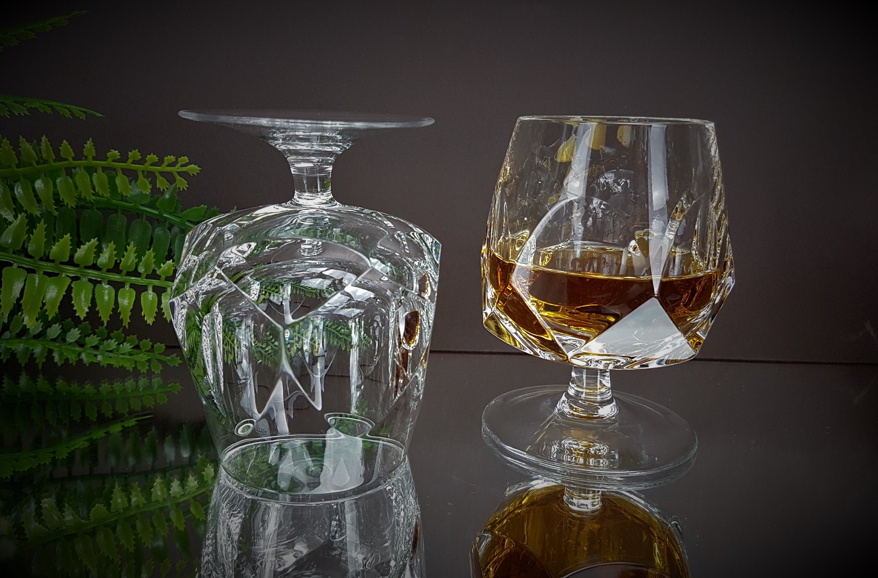 antique cognac glasses