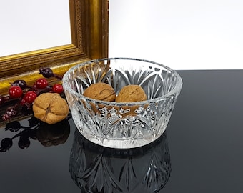 Small crystal bowl bowl made of 24% lead crystal noble confectionery bowl decoration home decor ibkas sugar bowl