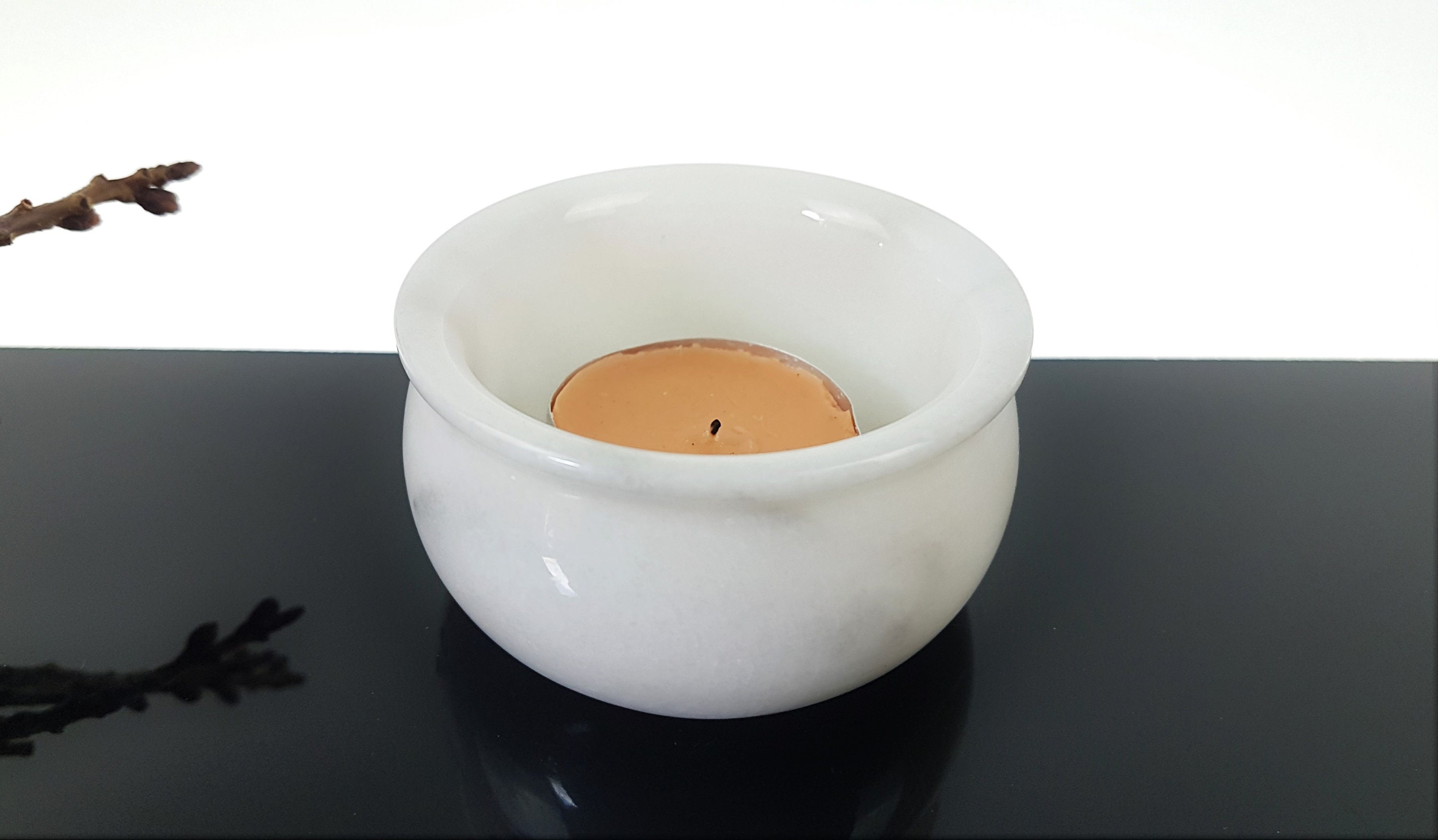 キャンドルスタンド - キャンドルスティック - 大理石のヴィンテージ