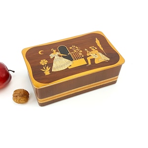 Retro Coffee Tin Can Copper Deco Vintage decor Coffee Tin Tea Caddy Old Tin Mid Century Home Decor ibkas Ronning Coffee