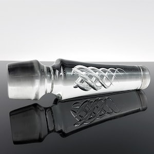 Vintage glass stopper crystal glass stopper for carafe decanter bottle clear